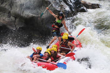 Rafting on the Barron River